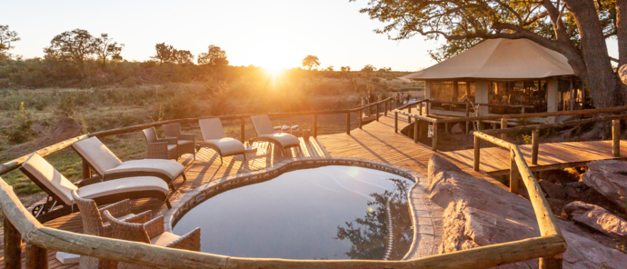 Zimbabwe Deteema Springs Camp Pool